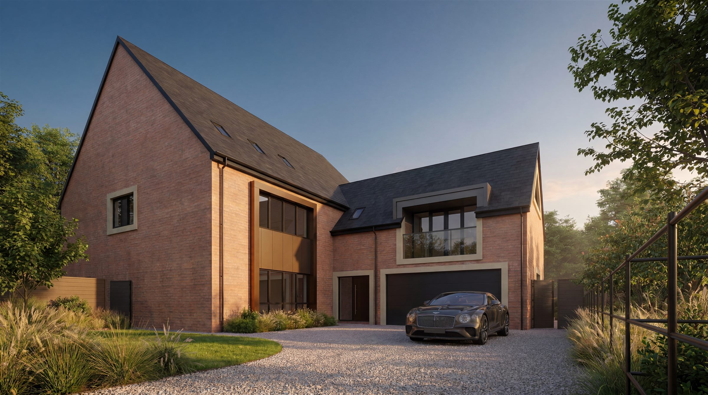 The Bamburgh — five-bedroom detached home with a full-height gable