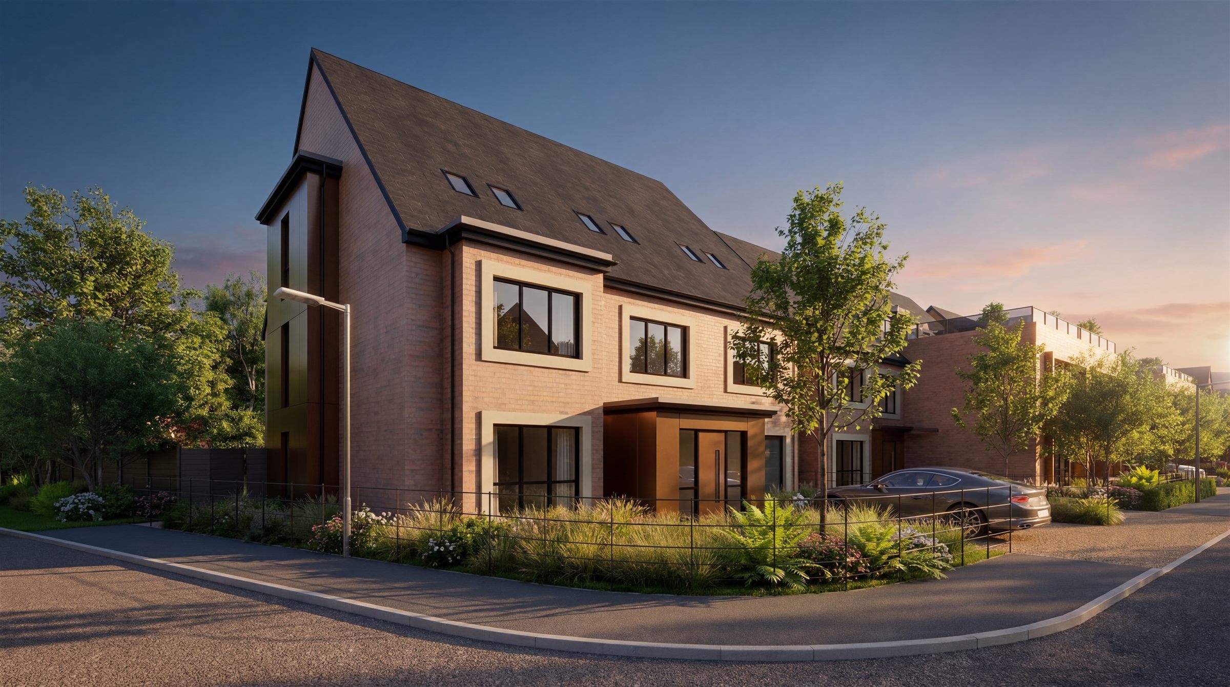 The Langley — a one-off five-bedroom residence on plot 1